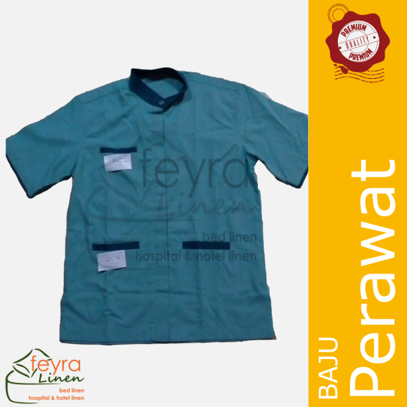 Baju Perawat Pria Feyra Linen