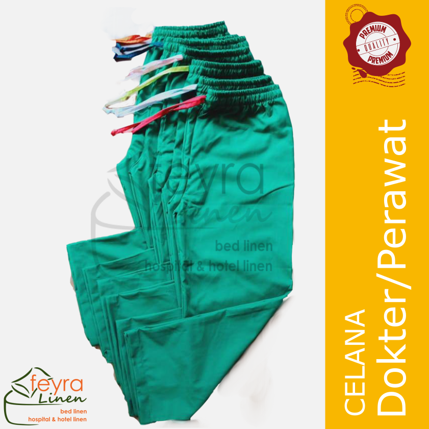 Celana Perawat Feyra Linen